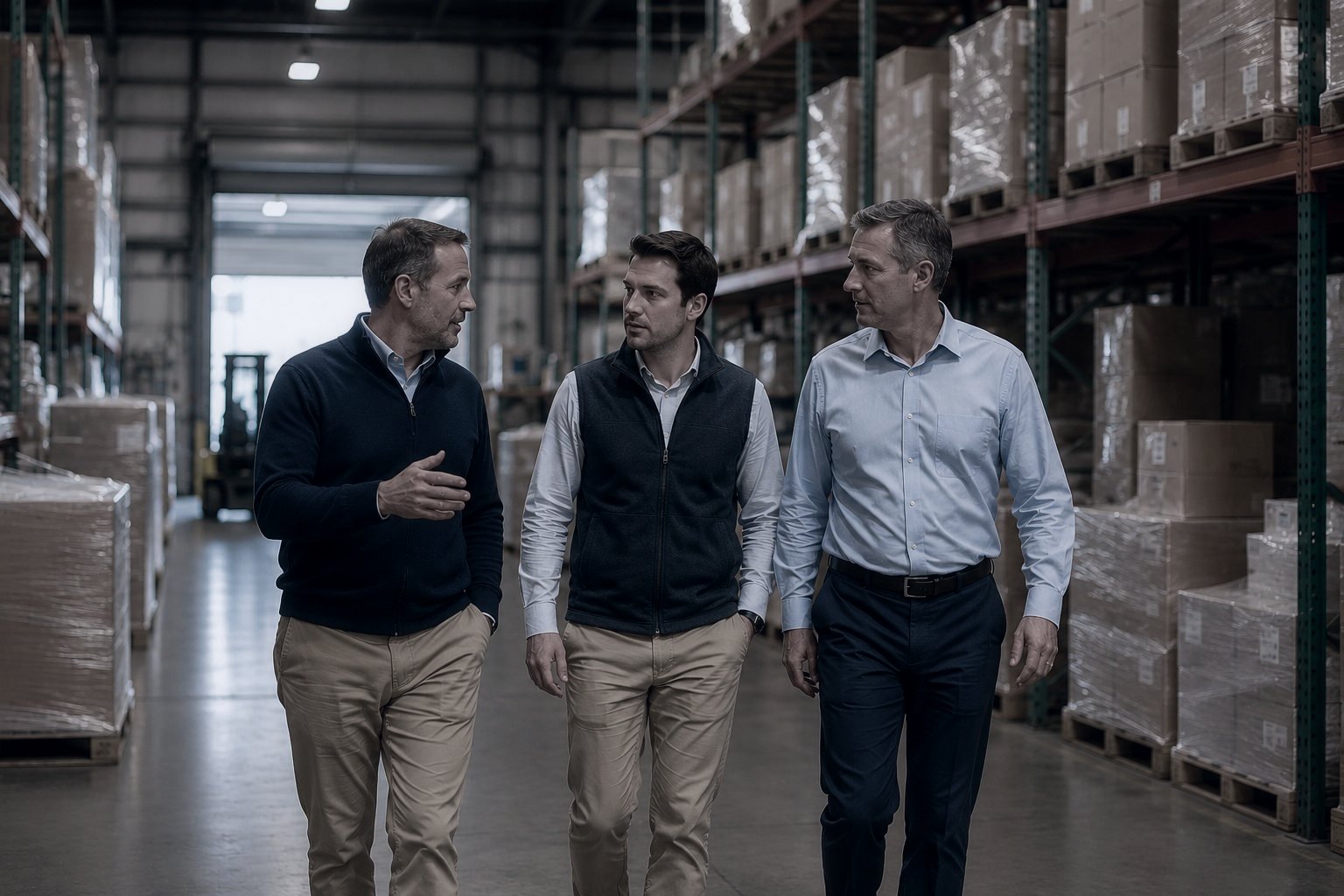 Walking the floor of a distribution operation